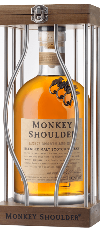Monkey Shoulder, Batch 27 Blended Malt Scotch Whisky, NV