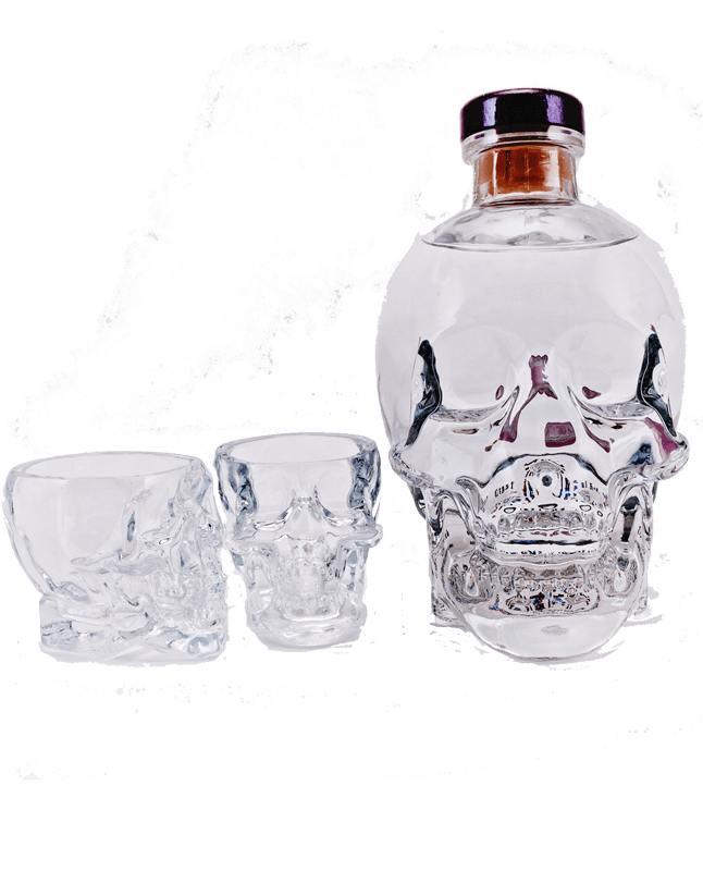 Crystal Head Vodka Skull Shot (70cl in gift set) Crystal Head Vodka Skull Shot (70cl in gift set)