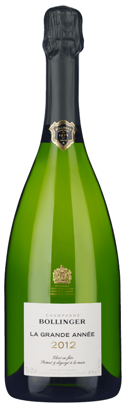 Champagne Bollinger La Grande Année 2012 Champagne Bollinger La Grande Année 2012