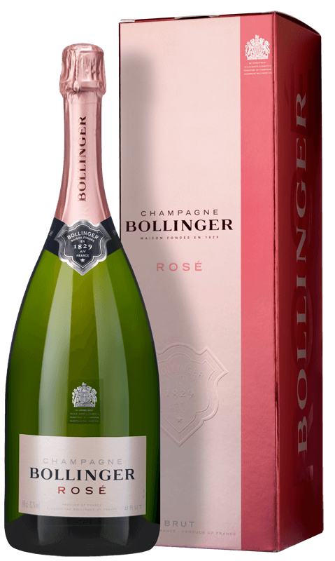Champagne Bollinger Rosé Magnum (in gift box) Champagne Bollinger Rosé Magnum (in gift box)