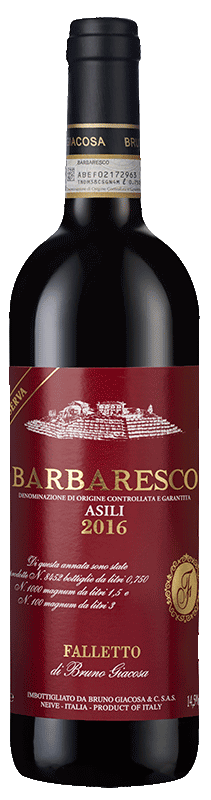 Bruno Giacosa Barbaresco Asili Riserva 2016
