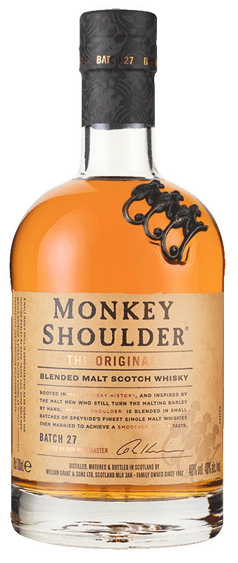 Monkey Shoulder Blended Malt Scotch Whisky (70cl)