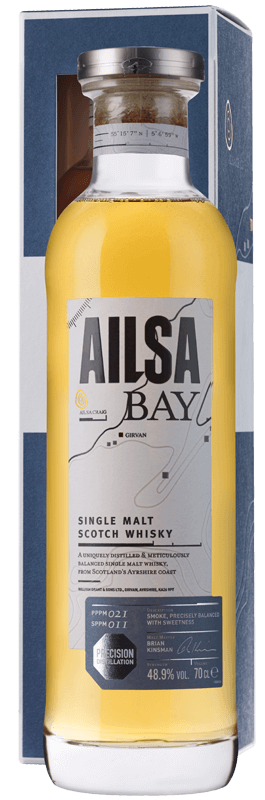 Ailsa Bay Lowland Single Malt Scotch Whisky (70cl) Ailsa Bay Lowland Single Malt Scotch Whisky (70cl)