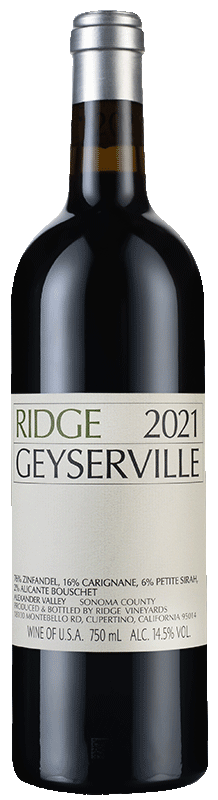 Ridge Geyserville Red Wine