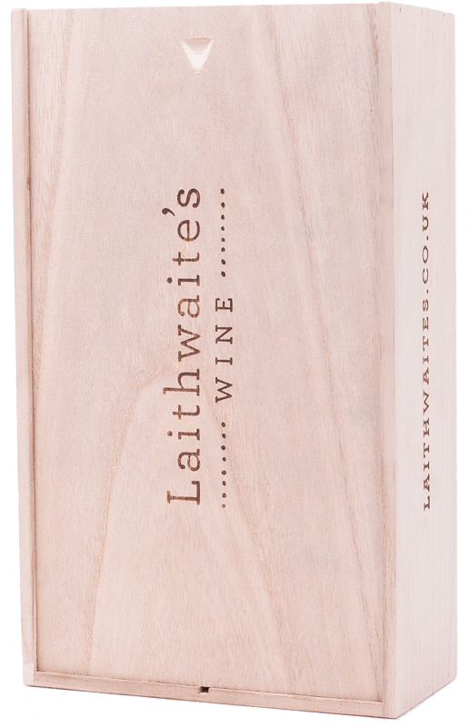 2 bottle Laithwaite's Wine box (wood) 