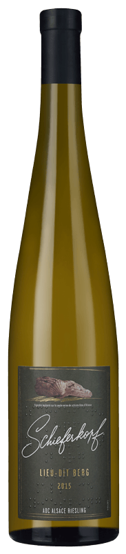 Schieferkopf Lieu dit Berg Alsace 2015