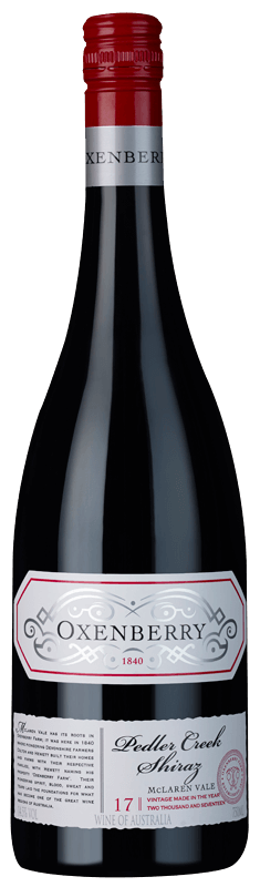 Oxenberry Farm Pedler Creek McLaren Vale Shiraz 2017