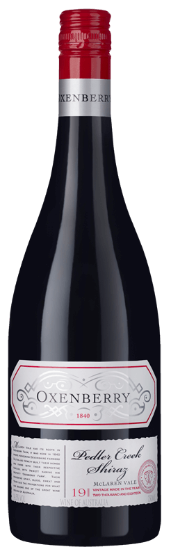 Oxenberry Pedler Creek McLaren Vale Shiraz 2019