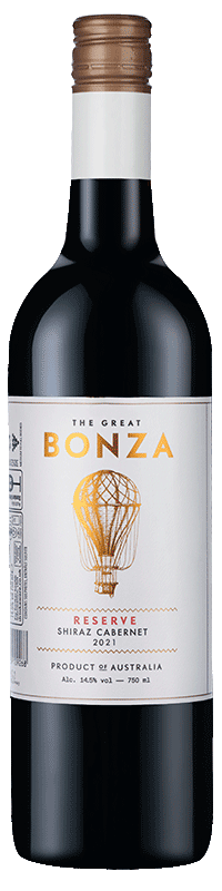 The Great Bonza Reserve Shiraz Cabernet Sauvignon Red Wine