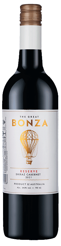 The Great Bonza Reserve Shiraz Cabernet Sauvignon 2021