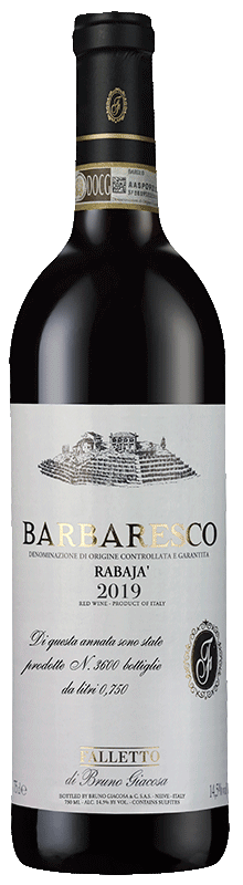Bruno Giacosa Barbaresco Rabaja 2019