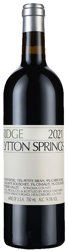 Ridge Lytton Springs Red Wine