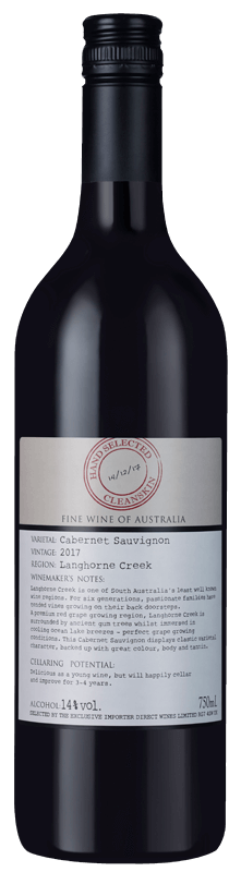 Cleanskin Langhorne Creek Cabernet Sauvignon Cleanskin Langhorne Creek Cabernet Sauvignon