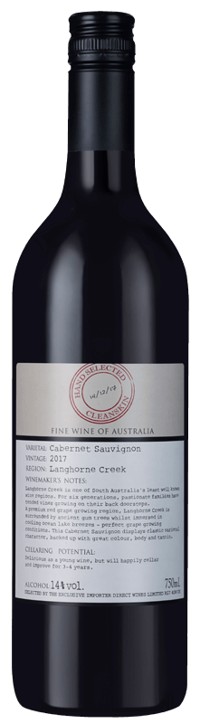 Cleanskin Langhorne Creek Cabernet Sauvignon 2017