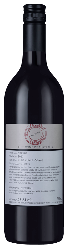 Cleanskin Limestone Coast Merlot Cleanskin Limestone Coast Merlot