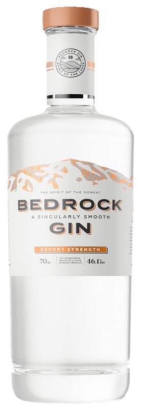 Bedrock Export Strength Gin Bedrock Export Strength Gin