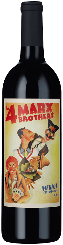The Four Marx Brothers Merlot 2016 The Four Marx Brothers Merlot 2016