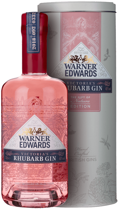 Warner Edwards Victoria's Rhubarb Gin (70cl in tin box) NV