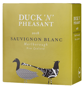 Duck 'n' Pheasant Sauvignon Blanc 2 litre Wine Box 2018