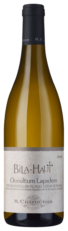 Chapoutier Domaine Bila Haut Occultum Lapidem Blanc 2016 Chapoutier Domaine Bila Haut Occultum Lapidem Blanc 2016
