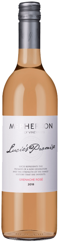 McPherson Family Series Lucie's Promise Grenache Rosé 2018 McPherson Family Series Lucie's Promise Grenache Rosé 2018