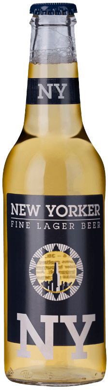 New Yorker Fine Lager Beer (33cl bottle) NV