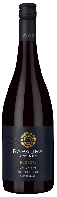 Rapaura Springs Marlborough Pinot Noir Reserve 2018 Rapaura Springs Marlborough Pinot Noir Reserve 2018