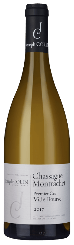 Joseph Colin Chassagne-Montrachet 1er Cru Vide Bourse 2017 Joseph Colin Chassagne-Montrachet 1er Cru Vide Bourse 2017