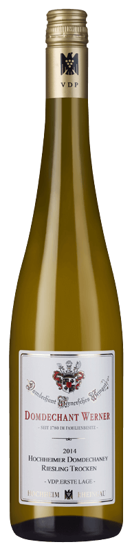 Domdechant Werner Hochheimer Domdechaney Riesling Trocken VDP. Erste Lage 2014 Domdechant Werner Hochheimer Domdechaney Riesling Trocken VDP. Erste Lage 2014