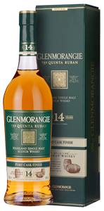 Glenmorangie Quinta Ruban 14-year-old Whisky (70cl in gift box) NV