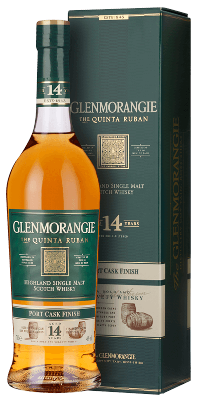 Glenmorangie Quinta Ruban 14-year-old Whisky (70cl in gift box)