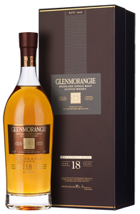 Glenmorangie 18-year-old Scotch Whisky (70cl in gift box) NV