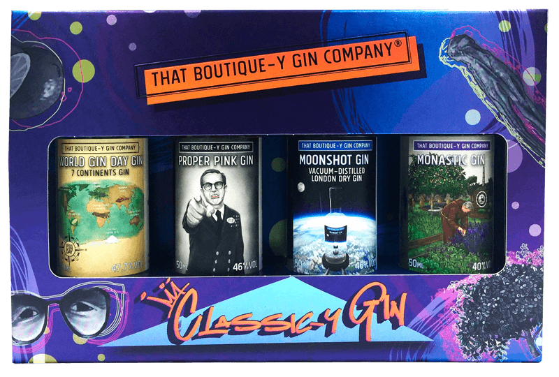 That Boutique-y Gin Company Classic-y Gin Gift Set (4x5cl) That Boutique-y Gin Company Classic-y Gin Gift Set (4x5cl)