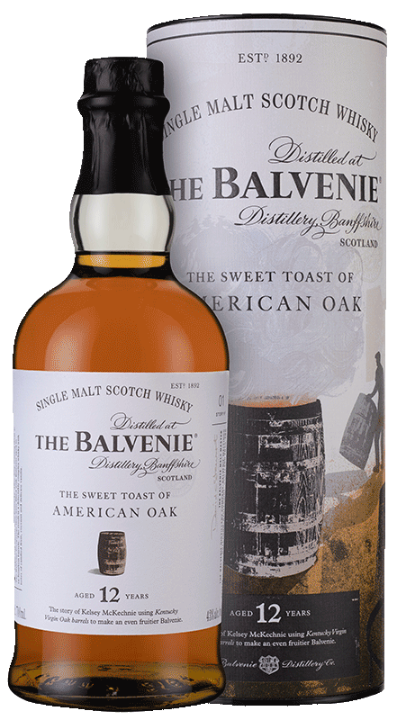 Balvenie Sweet Toast American Oak 12-Year-Old Single Malt Scotch Whisky (70cl) NV