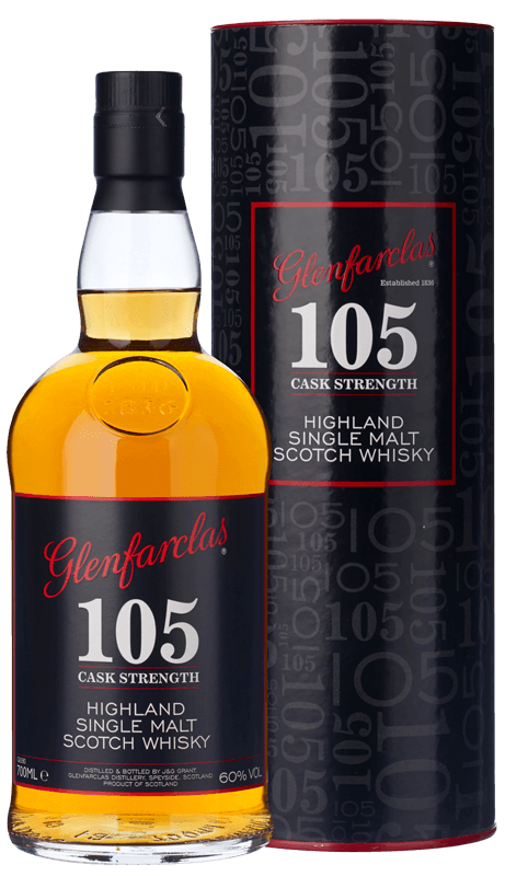 Glenfarclas 105 Cask Strength Whisky (70cl) (Gift box) NV