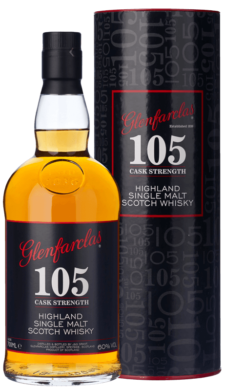 Glenfarclas 105 Cask Strength Scotch Whisky (70cl) (Gift box) Glenfarclas 105 Cask Strength Scotch Whisky (70cl) (Gift box)