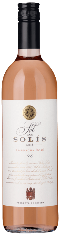 Sol de Solís Garnacha Rosé 0.5 ABV Sol de Solís Garnacha Rosé 0.5 ABV