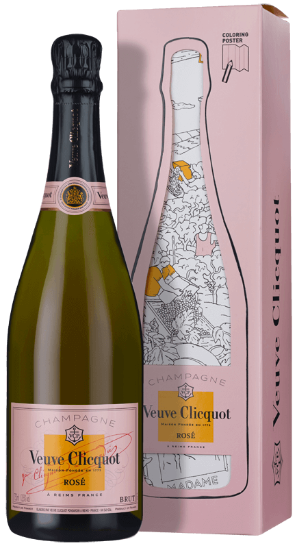 Champagne Veuve Clicquot Brut Rosé Artist NV