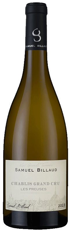 Samuel Billaud Chablis Grand Cru Les Preuses 2023