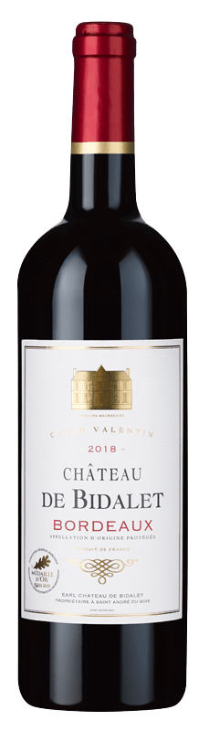 Château de Bidalet Cuvée Valentin 2018