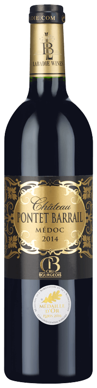 Château Pontet Barrail Cru Bourgeois 2014 Château Pontet Barrail Cru Bourgeois 2014
