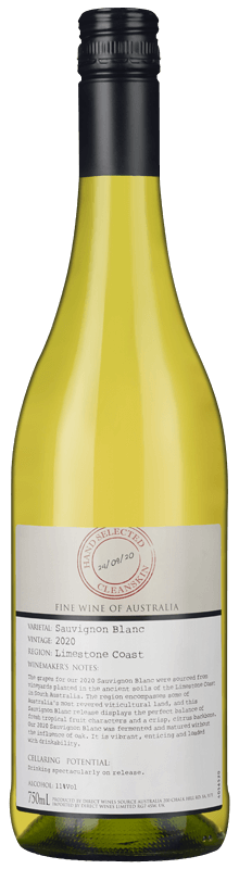 Cleanskin Limestone Coast Sauvignon Blanc Cleanskin Limestone Coast Sauvignon Blanc