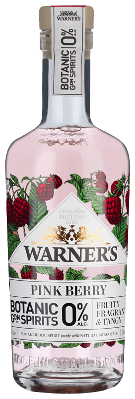 Warner's Pink Alcohol Free Botanic Garden Spirits NV