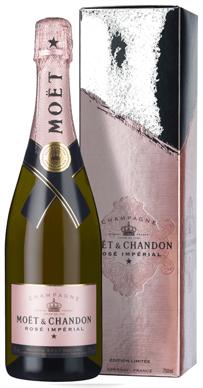 Champagne Moët & Chandon Rosé Impérial Limited Edition (in gift box) Champagne Moët & Chandon Rosé Impérial Limited Edition (in gift box)
