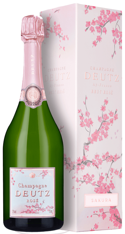 Champagne Deutz Brut Rosé Sakura Edition (in gift box) NV