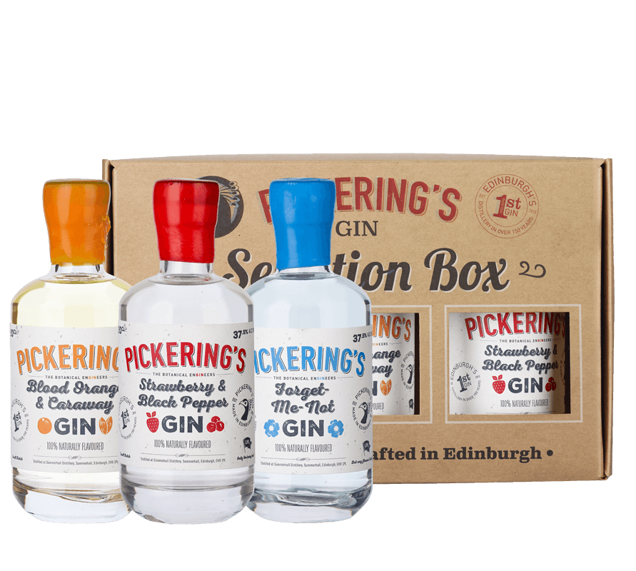 Pickering’s Gin Selection Box (3x20cl) NV