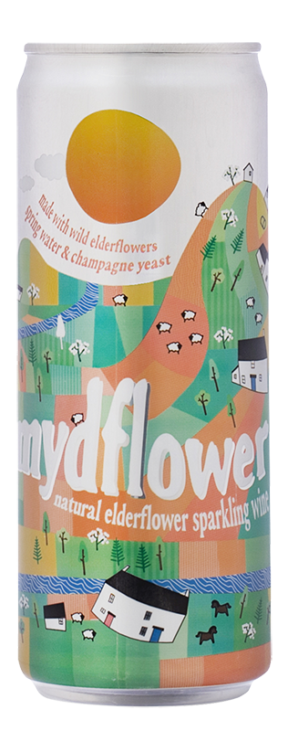 Mydflower Elderflower Sparkling Wine (330ml can) Mydflower Elderflower Sparkling Wine (330ml can)