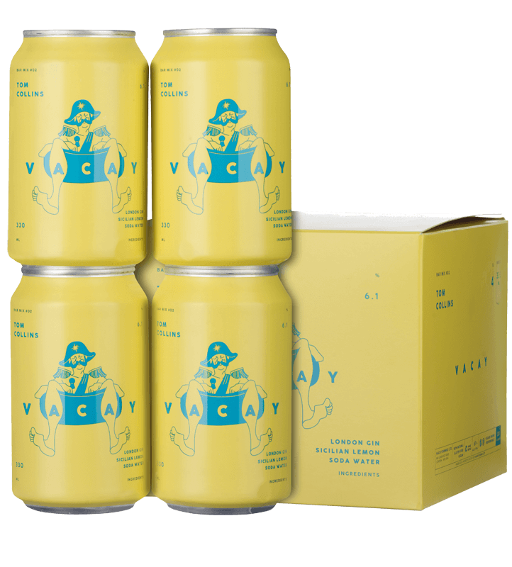 VACAY Tom Collins (4 cans x 330ml each) NV