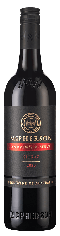 McPherson Andrew's Reserve Shiraz 2020 McPherson Andrew's Reserve Shiraz 2020