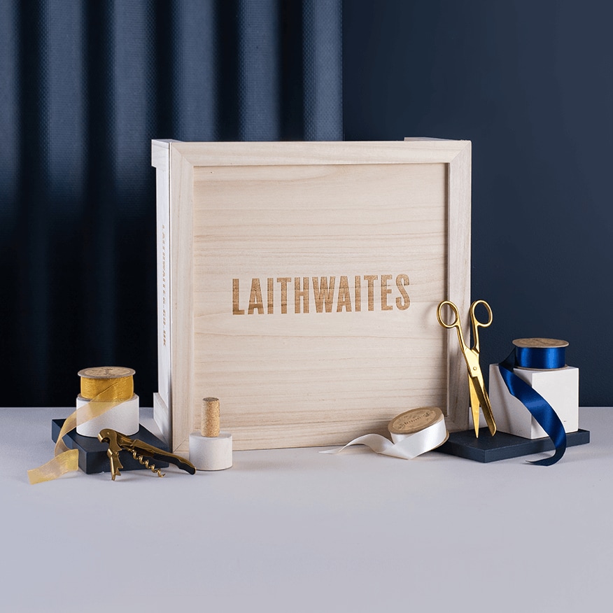 Laithwaites 6 bottle Wooden Box 